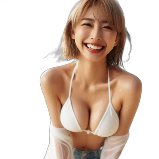 dress, face, robot, creature transparent PNG cut-out