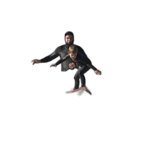 creature, jacket, animal, 3d render, concept art, underwater, outer space, man transparent PNG cut-out