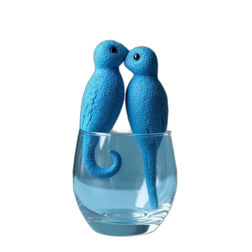 bottle, jewelry, furniture, shoes, 3d render, photorealistic, underwater, blue transparent PNG cut-out
