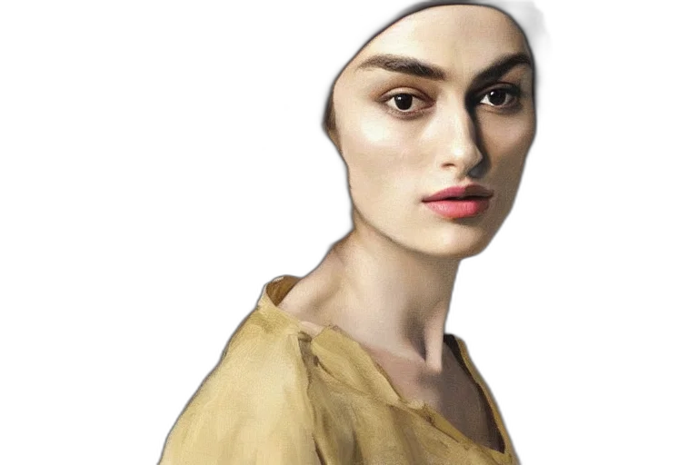 face, hat, mask, jewelry transparent PNG cut-out