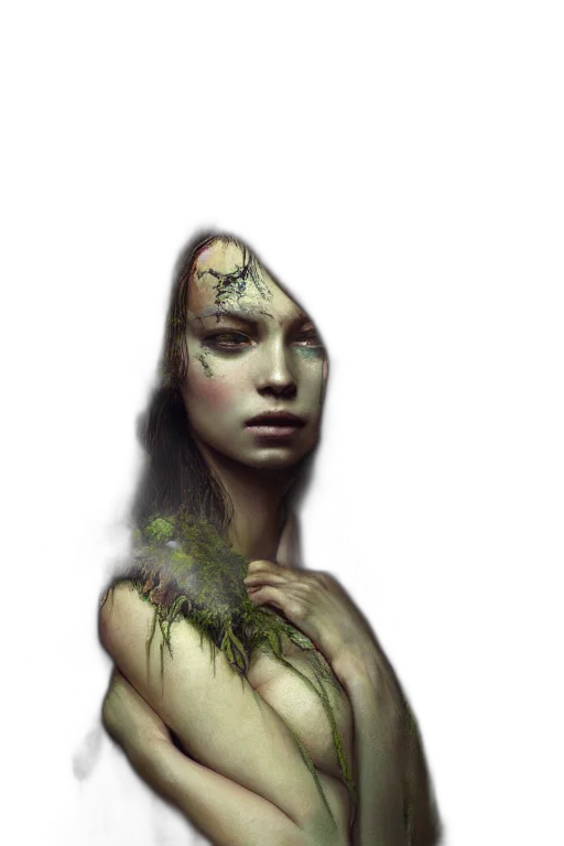 face, crown, creature, mask transparent PNG cut-out
