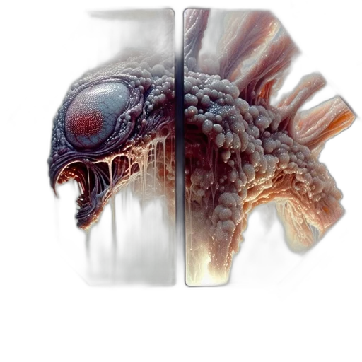creature, animal, dragon, hair, concept art, 3d render, photorealistic, fantasy art transparent PNG cut-out