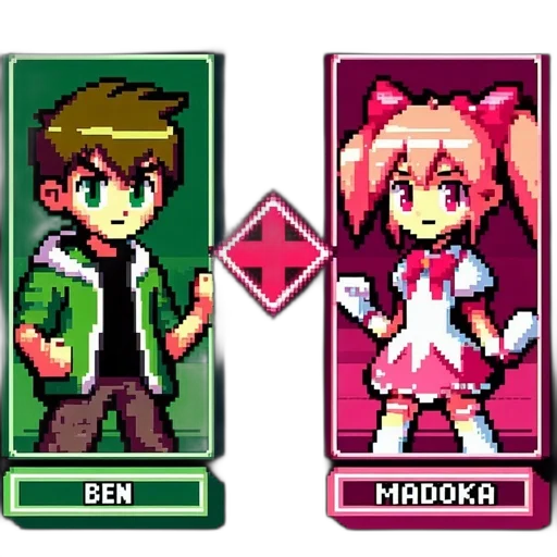staff, pixel art, concept art, anime, cartoon, neon, monochrome, green transparent PNG cut-out