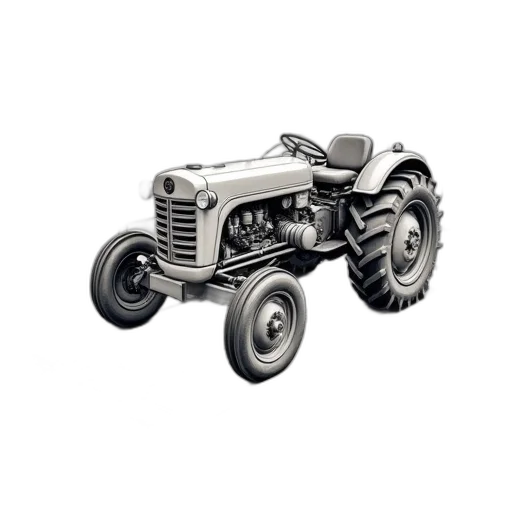 car, robot, weapon, 3d render transparent PNG cut-out