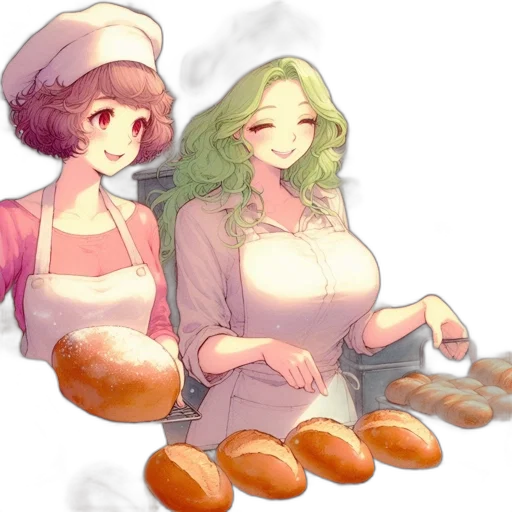 food, watercolor, pixel art, concept art, anime, fire, fog, green transparent PNG cut-out
