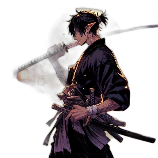 staff, sword, weapon, concept art, fantasy art, comic book art, anime, dark transparent PNG cut-out