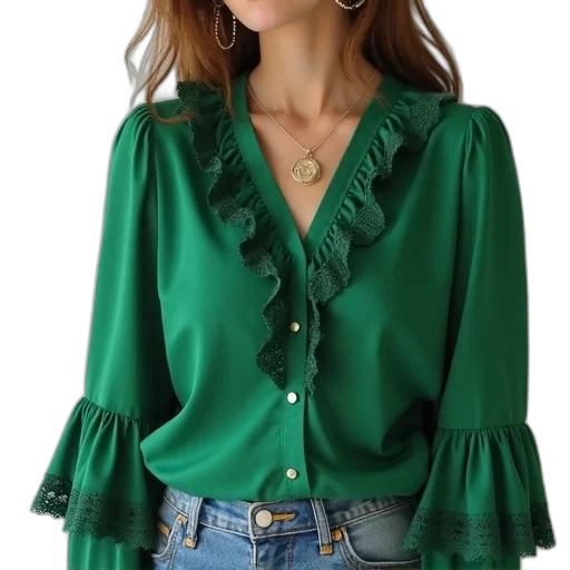 jacket, jewelry, dress, green, earth tones, neon, dark, top transparent PNG cut-out