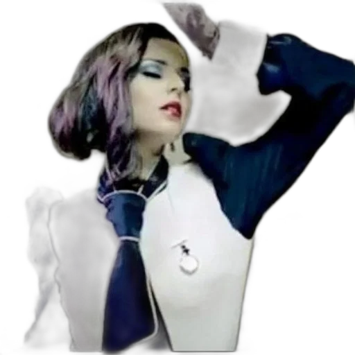 jacket, dress, robot, photorealistic, vaporwave, concept art, anime, neon lights transparent PNG cut-out
