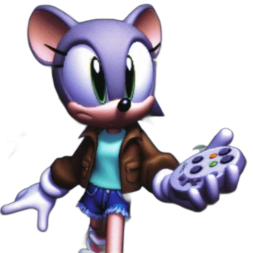 jacket, animal, creature, staff, concept art, 3d render, pixel art, cartoon transparent PNG cut-out