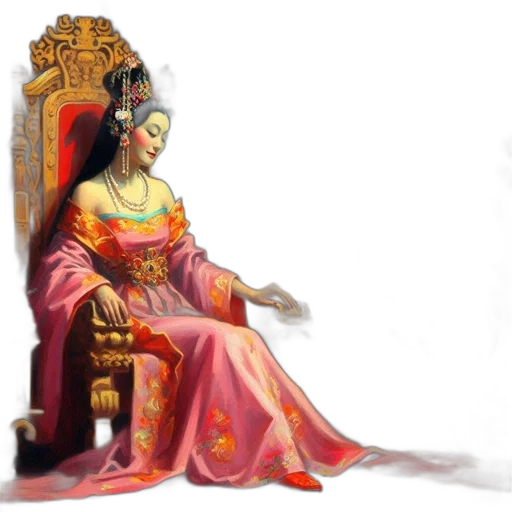 crown, dress, jewelry, furniture, concept art, fantasy art, photorealistic, pixel art transparent PNG cut-out