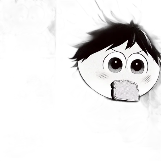 face, mask, creature, cartoon, comic book art, concept art, anime, underwater transparent PNG cut-out