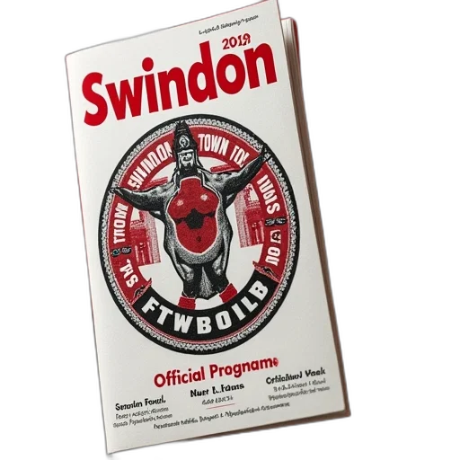 official, programme, swindon, town transparent PNG cut-out