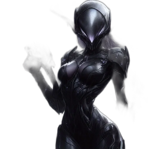 robot, dress, mask, creature, concept art, comic book art, cyberpunk, fantasy art transparent PNG cut-out