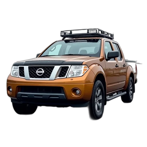 car, nissan, frontier, 2010 transparent PNG cut-out