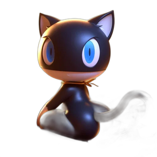 robot, staff, creature, animal, 3d render, concept art, pixel art, fantasy art transparent PNG cut-out