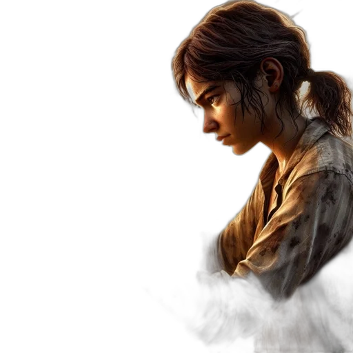concept art, photorealistic, fantasy art, pixel art, golden, young, woman, wet transparent PNG cut-out
