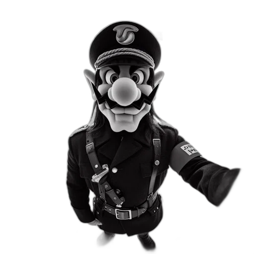 mask, staff, robot, face, concept art, 3d render, unusual, hybrid transparent PNG cut-out