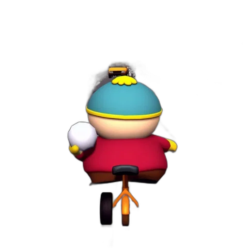 hat, car, jacket, robot, pixel art, 3d render, concept art, cartoon transparent PNG cut-out