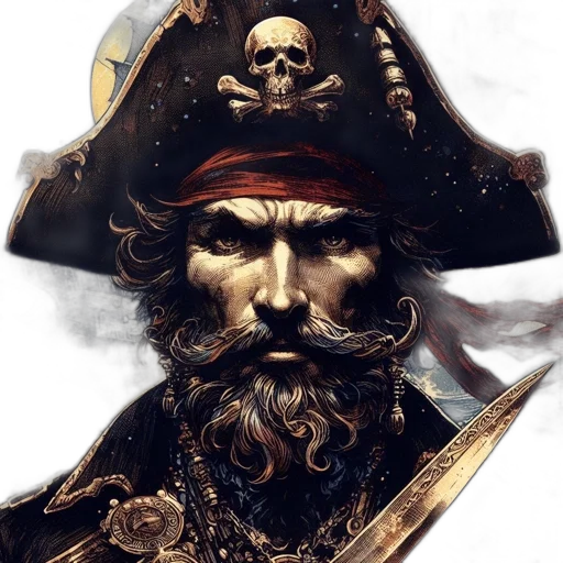 face, hat, concept art, fantasy art, photorealistic, comic book art, illustration, portrays transparent PNG cut-out