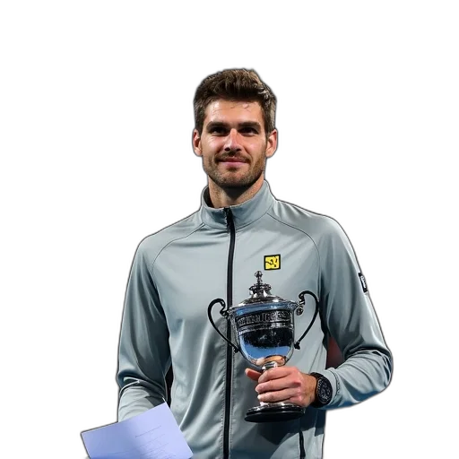 staff, jacket, robot, male, tennis, player, holding, silver transparent PNG cut-out