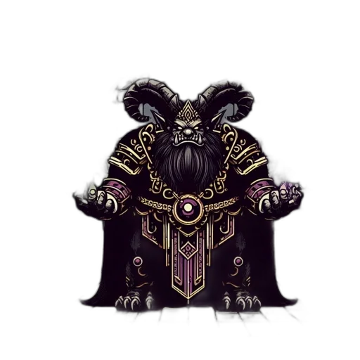 staff, fantasy art, concept art, pixel art, comic book art, dark, formidable, figure transparent PNG cut-out