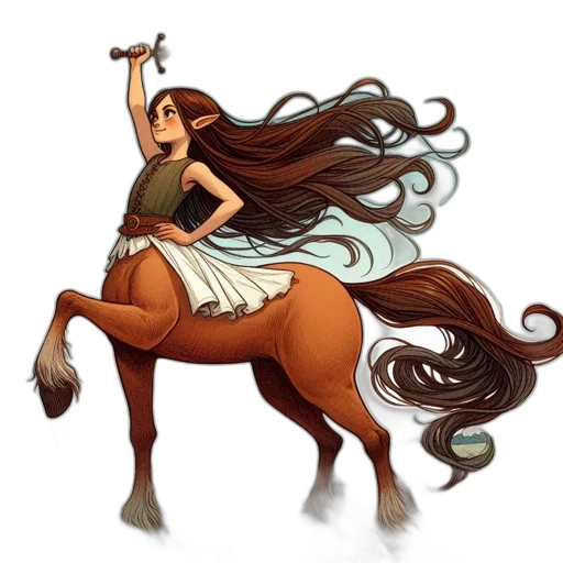 hair, fantasy art, concept art, pixel art, comic book art, woman, long, holds transparent PNG cut-out