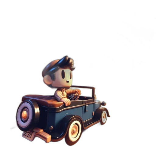 car, robot, weapon, furniture, concept art, 3d render, pixel art, cartoon transparent PNG cut-out
