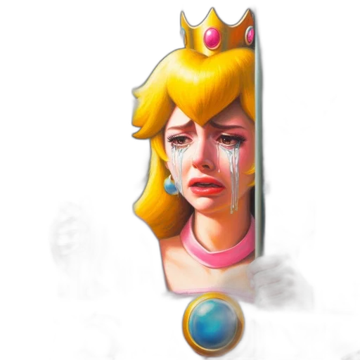 crown, face, mask, concept art, pixel art, 3d render, watercolor, pastel transparent PNG cut-out