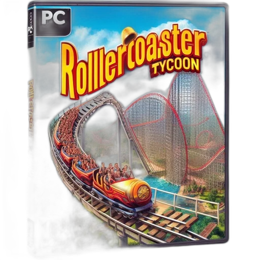 3d render, concept art, photorealistic, roller, coaster, dominates, vivid, cover transparent PNG cut-out