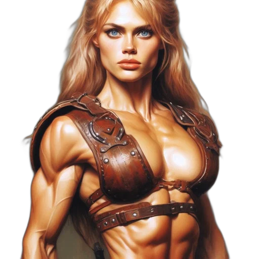 sword, fantasy art, comic book art, concept art, photorealistic, detailed, portrait, muscular transparent PNG cut-out