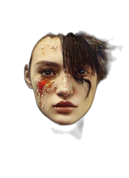 face, mask, robot, jewelry transparent PNG cut-out
