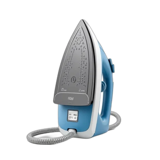staff, weapon, white, blue, iron, black, handle, displayed transparent PNG cut-out