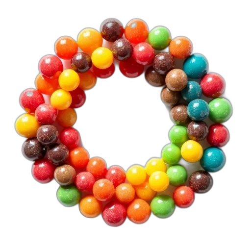 jewelry, food, crown, staff, 3d render, colorful, neon, earth tones transparent PNG cut-out