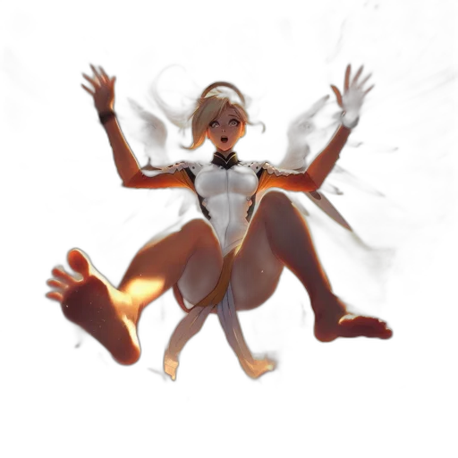 staff, creature, robot, mask, concept art, fantasy art, 3d render, comic book art transparent PNG cut-out