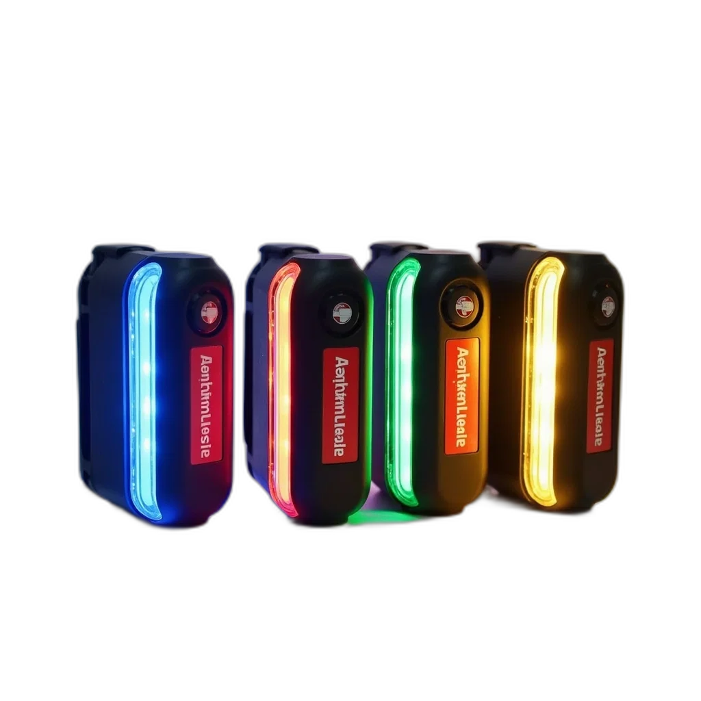 bottle, cyberpunk, 3d render, neon lights, neon, colorful, set, four transparent PNG cut-out