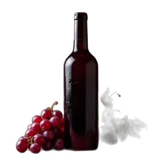 bottle, food, 3d render, photorealistic transparent PNG cut-out