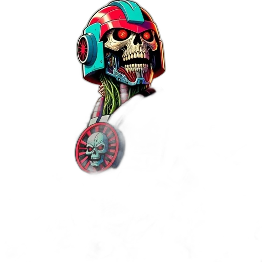 mask, jewelry, robot, face, concept art, 3d render, pixel art, fantasy art transparent PNG cut-out