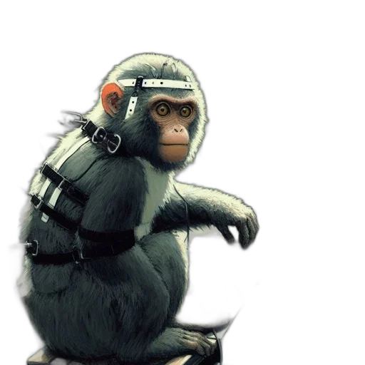 animal, staff, creature, robot, concept art, 3d render, photorealistic, comic book art transparent PNG cut-out