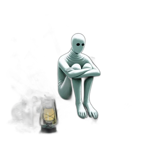 robot, creature, mask, furniture, concept art, comic book art, pixel art, 3d render transparent PNG cut-out