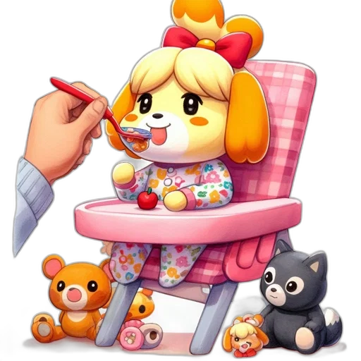 staff, animal, furniture, food, concept art, 3d render, cartoon, pixel art transparent PNG cut-out