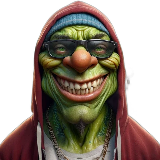 face, mask, creature, concept art, photorealistic, 3d render, comic book art, anthropomorphic transparent PNG cut-out