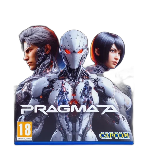 concept art, cover, art, pragmat, ps5, game, capcom, displays transparent PNG cut-out