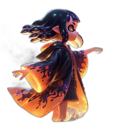dress, dragon, creature, crown, concept art, fantasy art, watercolor, pixel art transparent PNG cut-out
