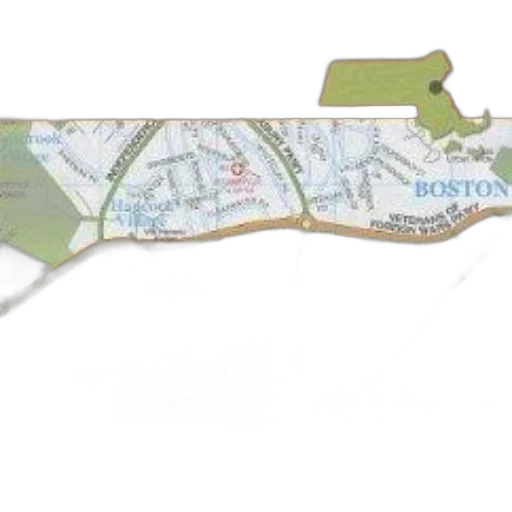 map, boston, area, communities, including, arlington, braintree, milton transparent PNG cut-out