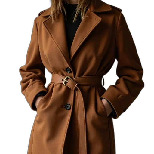 jacket, dress, staff, earth tones, golden, dark, monochrome, person transparent PNG cut-out