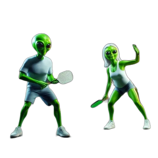 mask, creature, 3d render, concept art, pixel art, fantasy art, outer space, green transparent PNG cut-out