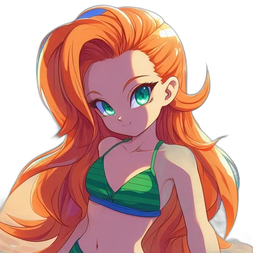 anime, cartoon, pixel art, concept art, underwater, neon, colorful, illustrated transparent PNG cut-out