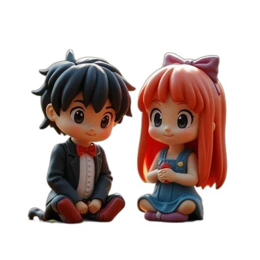3d render, anime, concept art, cartoon transparent PNG cut-out