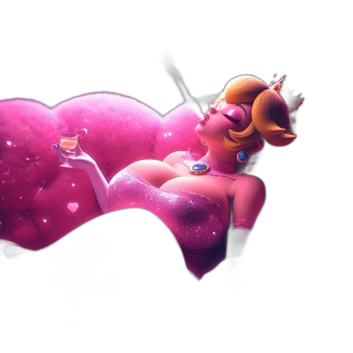 staff, crown, weapon, concept art, 3d render, fantasy art, vaporwave, underwater transparent PNG cut-out