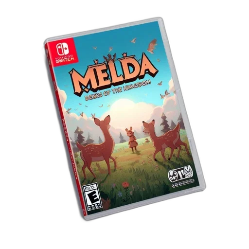 concept art, 3d render, nintendo, switch, game, melda, cradle, kingdom transparent PNG cut-out